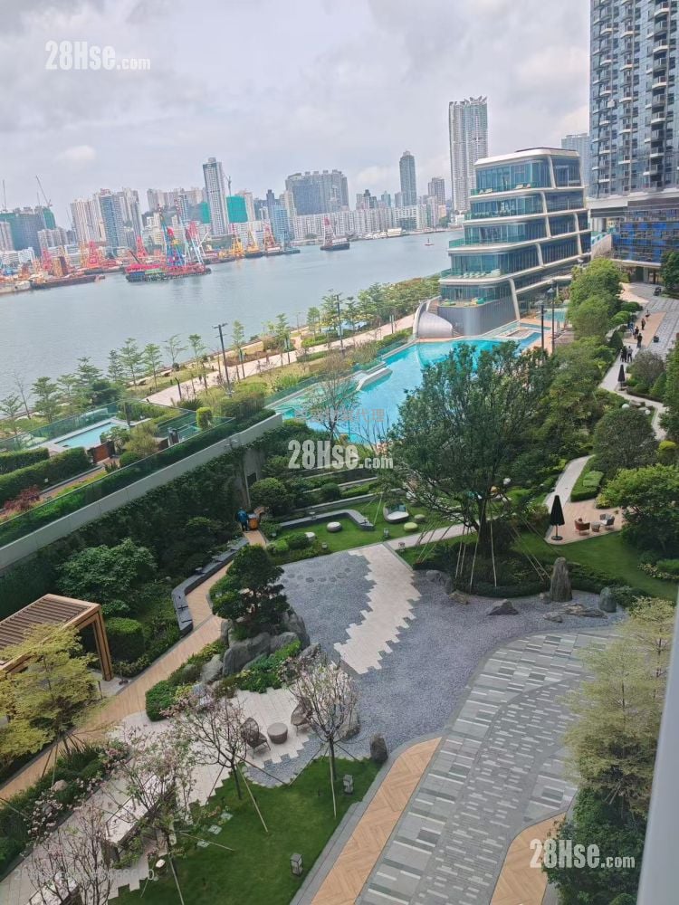 維港灣畔 租盤 2 房 , 1 浴室 513 平方呎