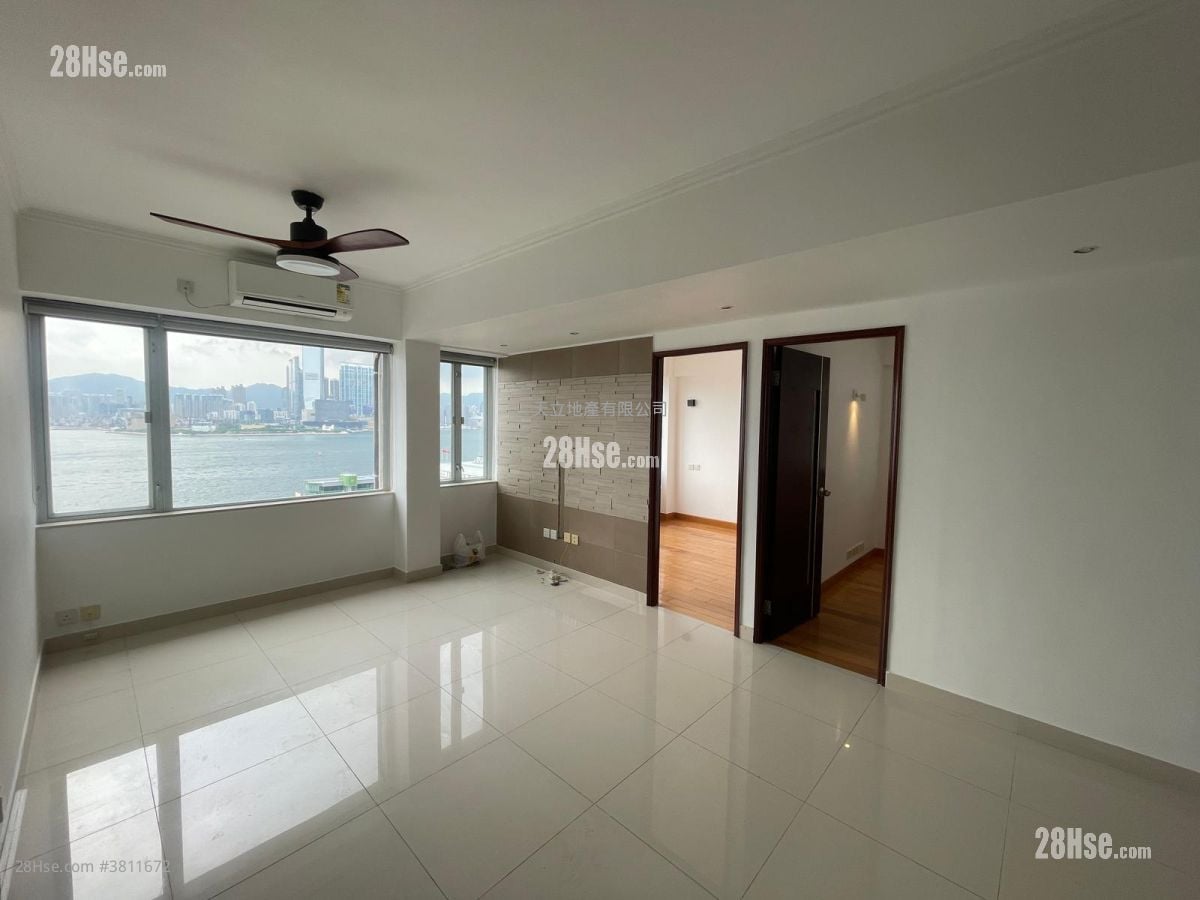 嘉安大厦 租盘 2 房 , 1 浴室 586 平方尺