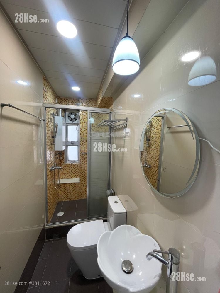 嘉安大厦 租盘 2 房 , 1 浴室 586 平方尺