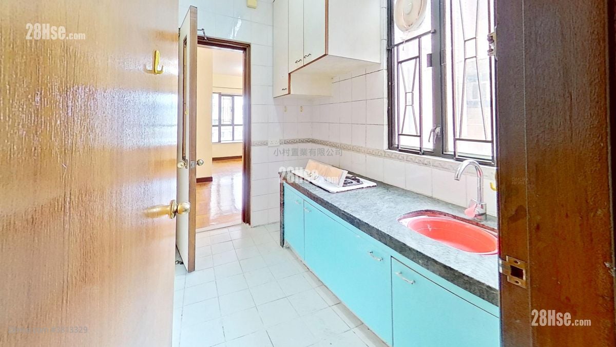 廚房: 仁和大廈 租盤 2 房 , 1 浴室 422 平方呎