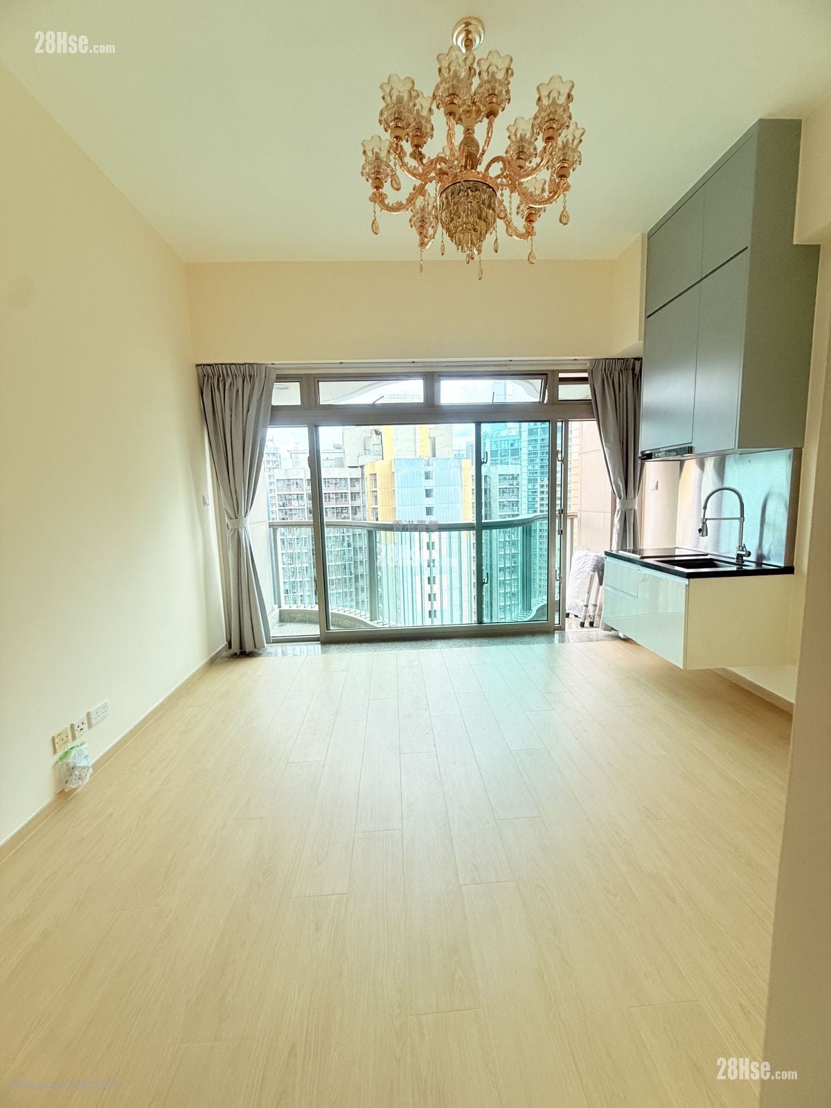 帝峰皇殿 租盘 开放式间隔 , 1 浴室 300 平方尺