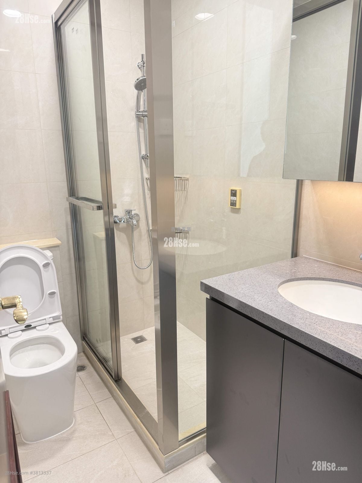 帝峰皇殿 租盘 开放式间隔 , 1 浴室 300 平方尺