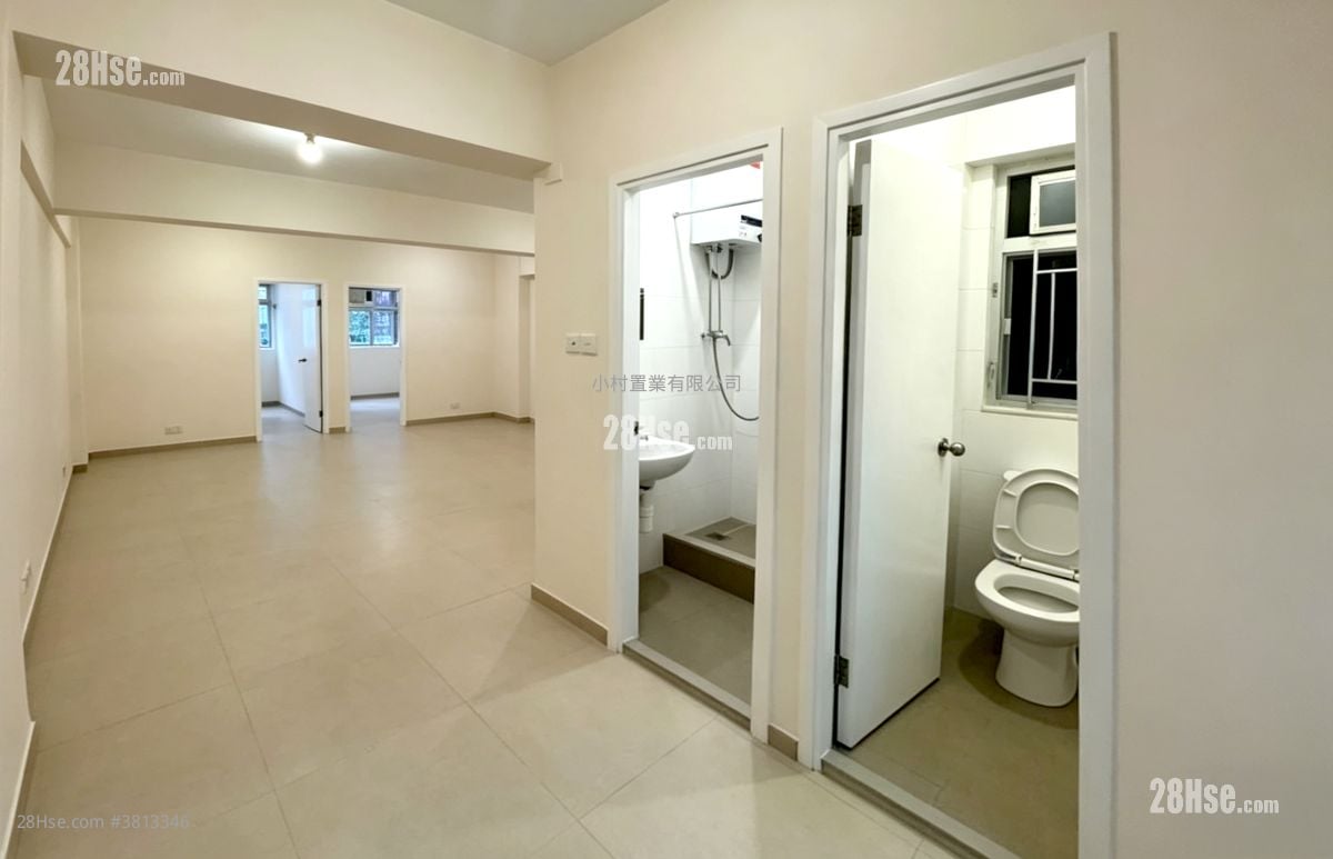 廣榮樓 租盤 2 房 , 2 浴室 631 平方呎