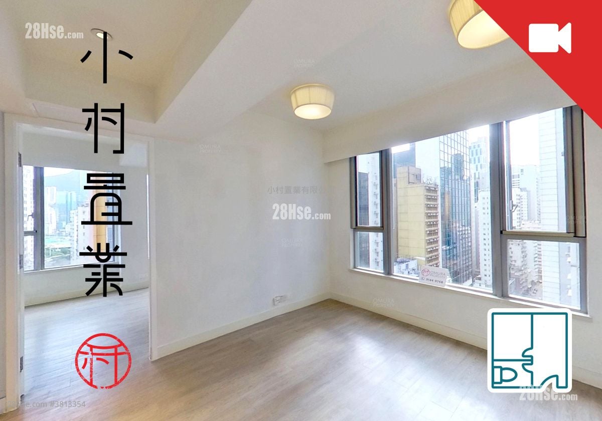 置家中心 租盤 1 房 , 1 浴室 384 平方呎