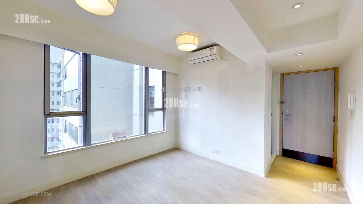 廳: 置家中心 租盤 1 房 , 1 浴室 384 平方呎