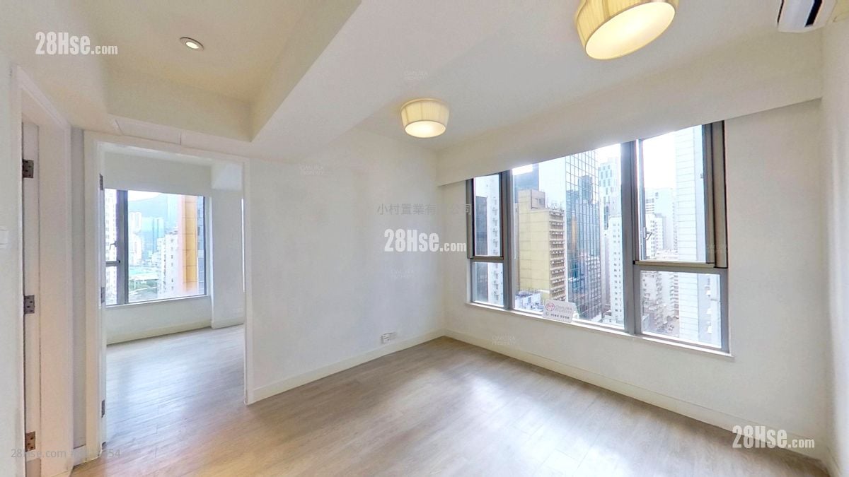 廳: 置家中心 租盤 1 房 , 1 浴室 384 平方呎