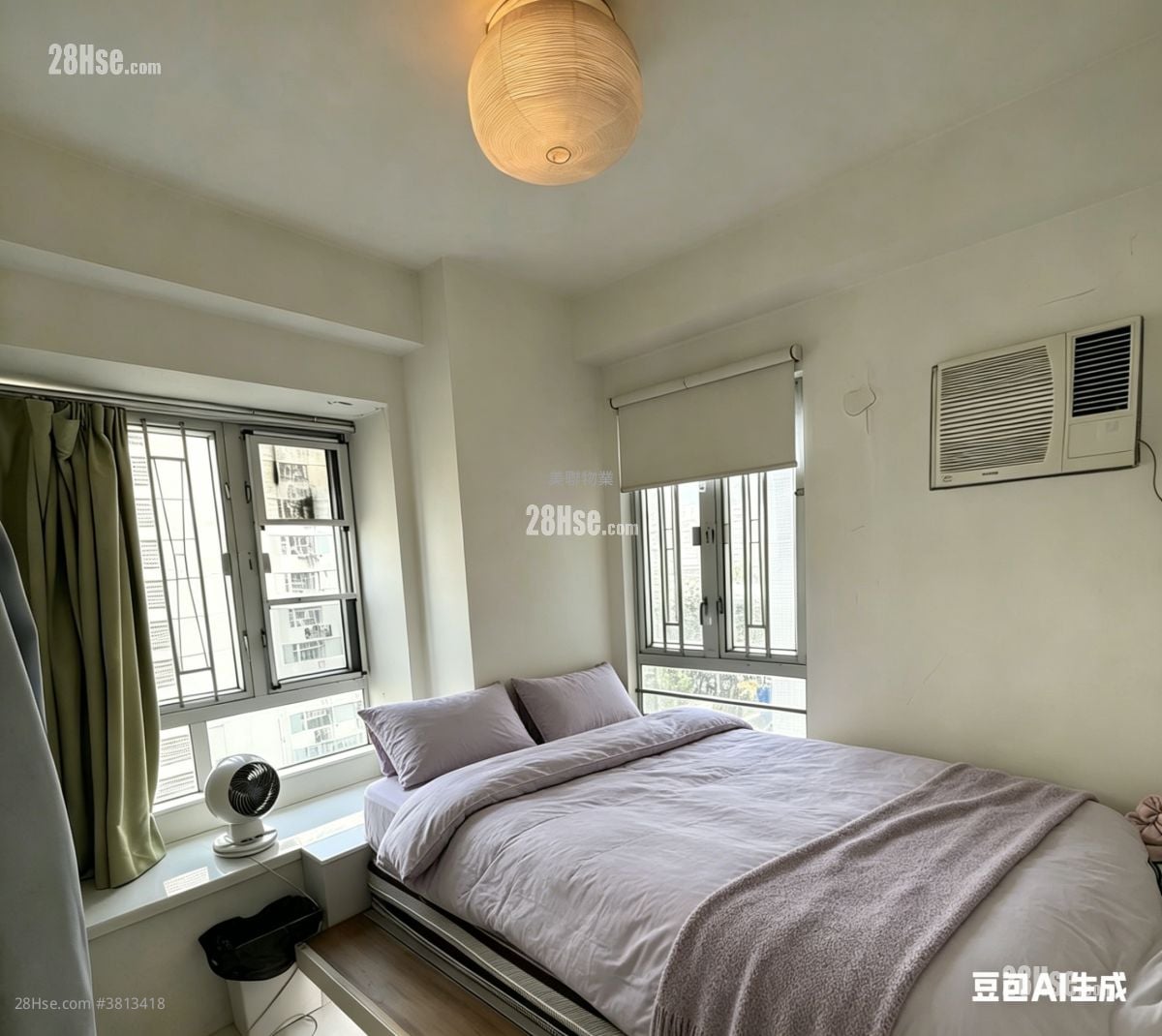 主人房: 好运中心 售盘 2 房 , 1 浴室 326 平方尺