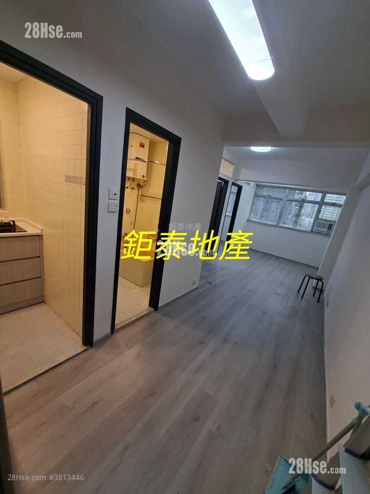 華樂大廈 租盤 2 房 , 1 浴室 442 平方呎