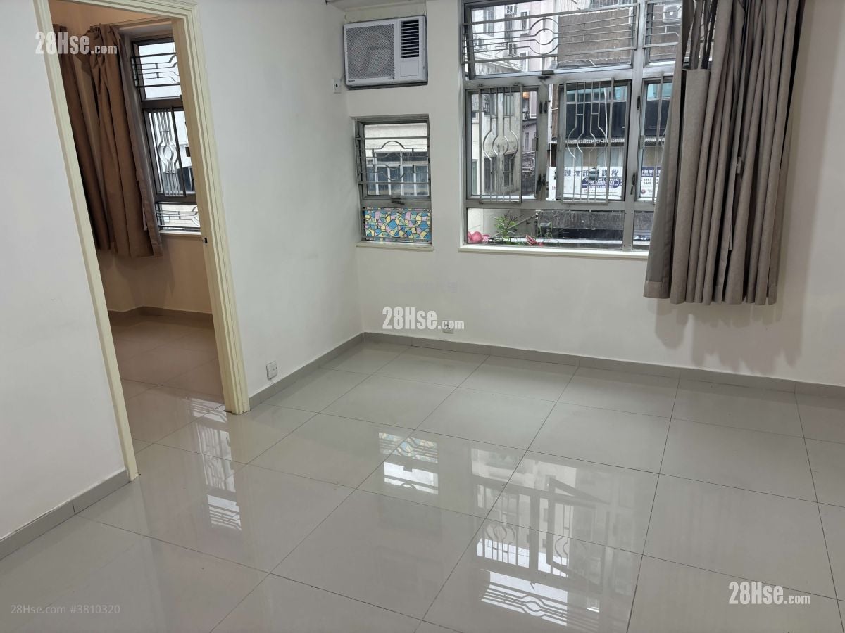 乐兴大厦 租盘 2 房 , 1 浴室 383 平方尺