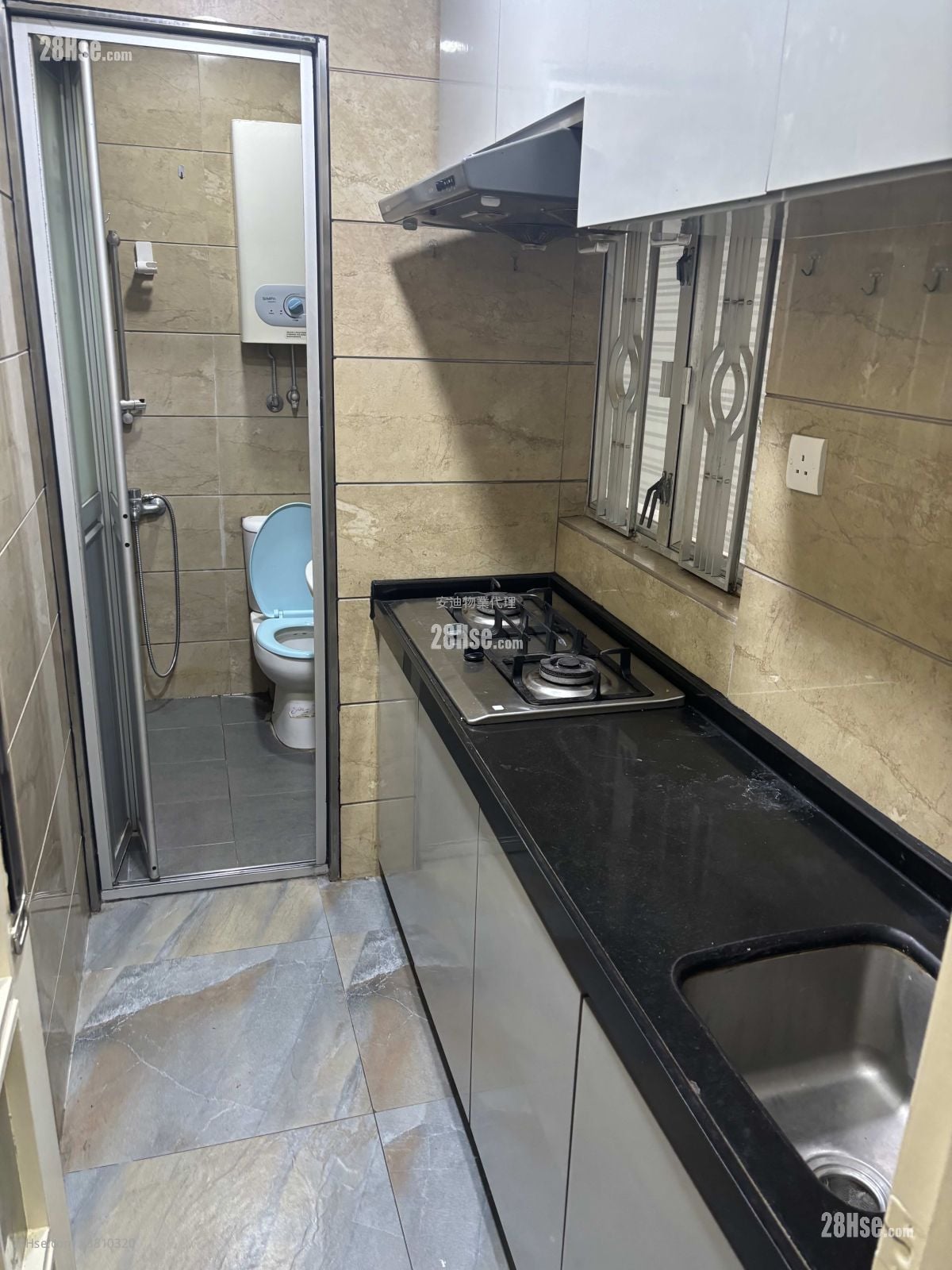 乐兴大厦 租盘 2 房 , 1 浴室 383 平方尺