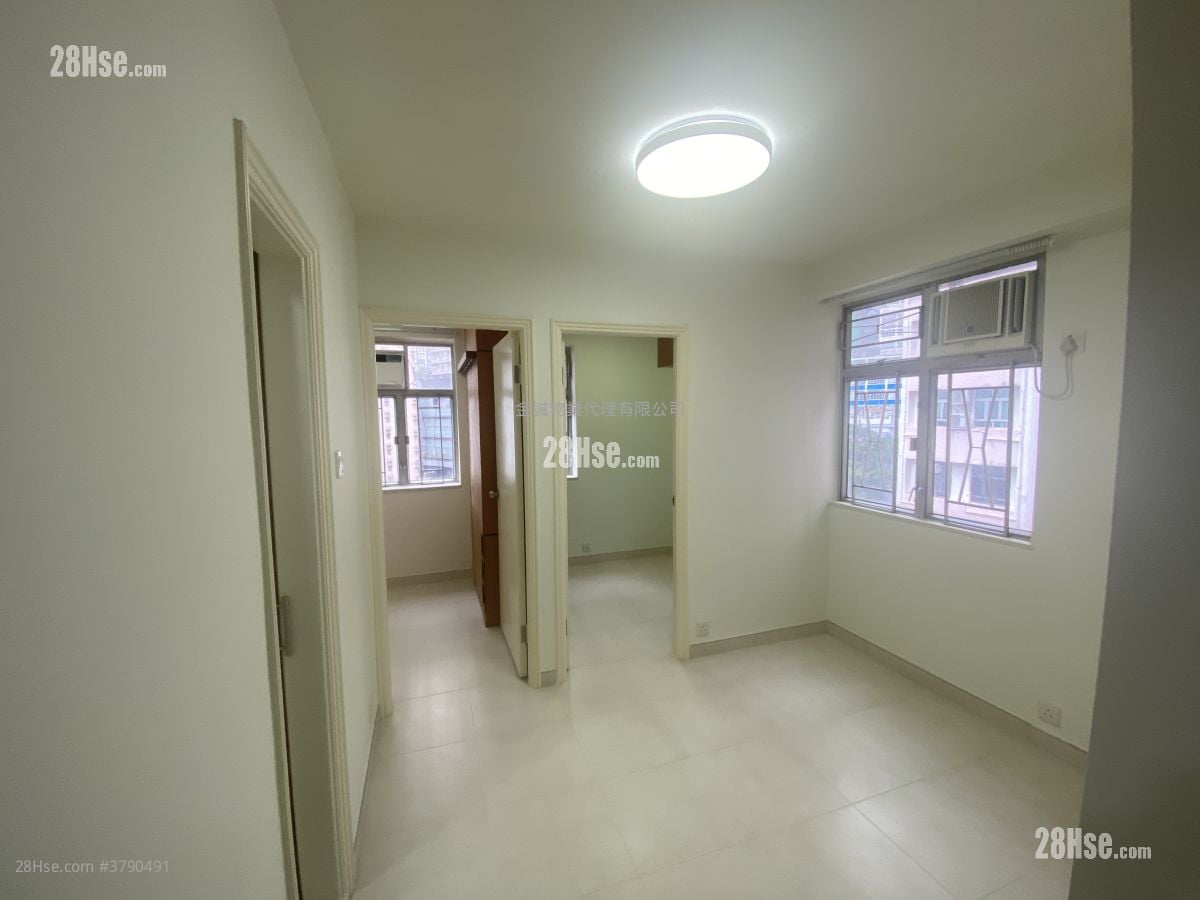 厅: 裕利大厦 租盘 2 房 , 1 浴室 284 平方尺