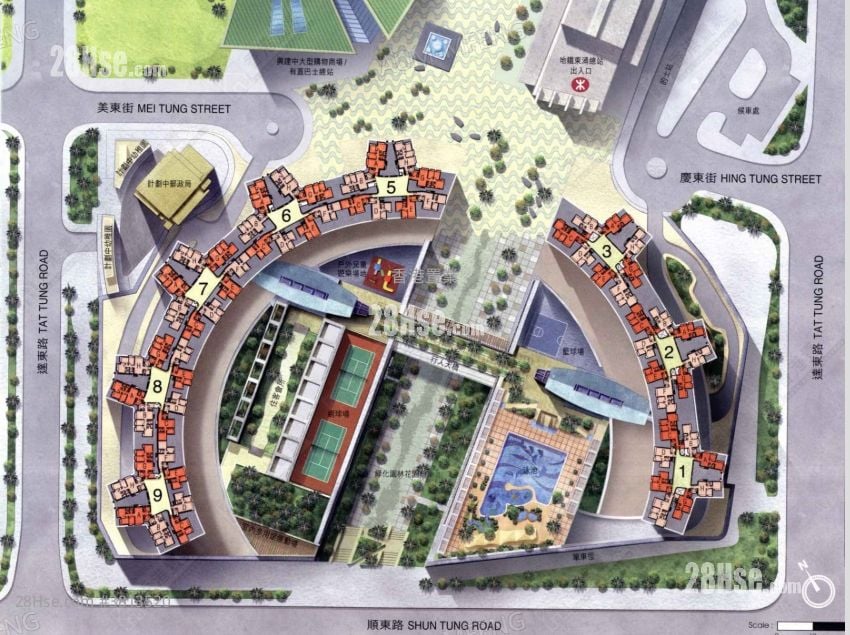 Tung Chung Crescent Sell 2 Bedrooms 592 ft²