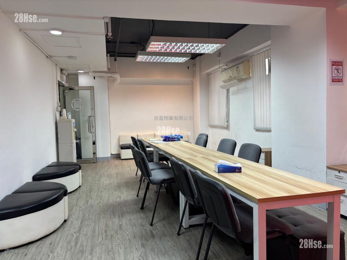 日發大廈 租盤 開放式間隔 590 平方呎