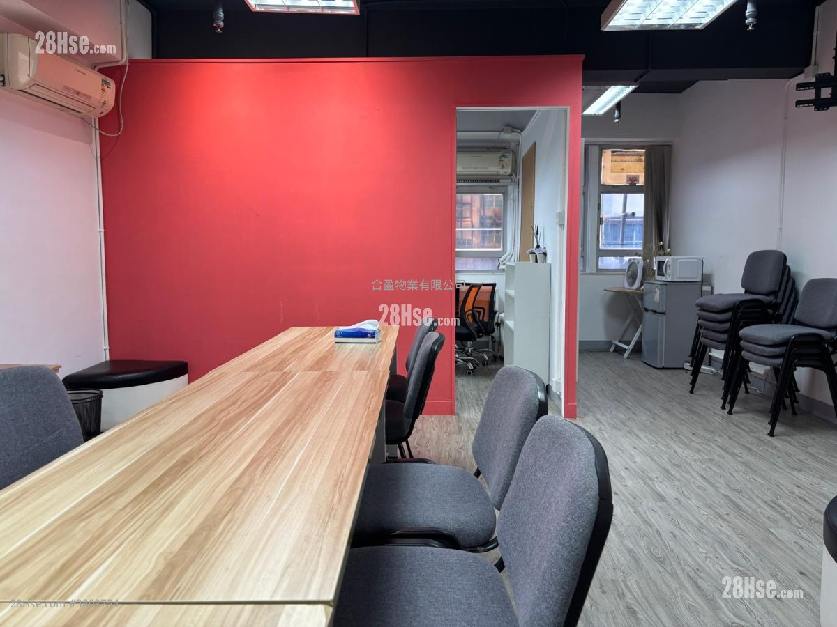 日發大廈 租盤 開放式間隔 590 平方呎