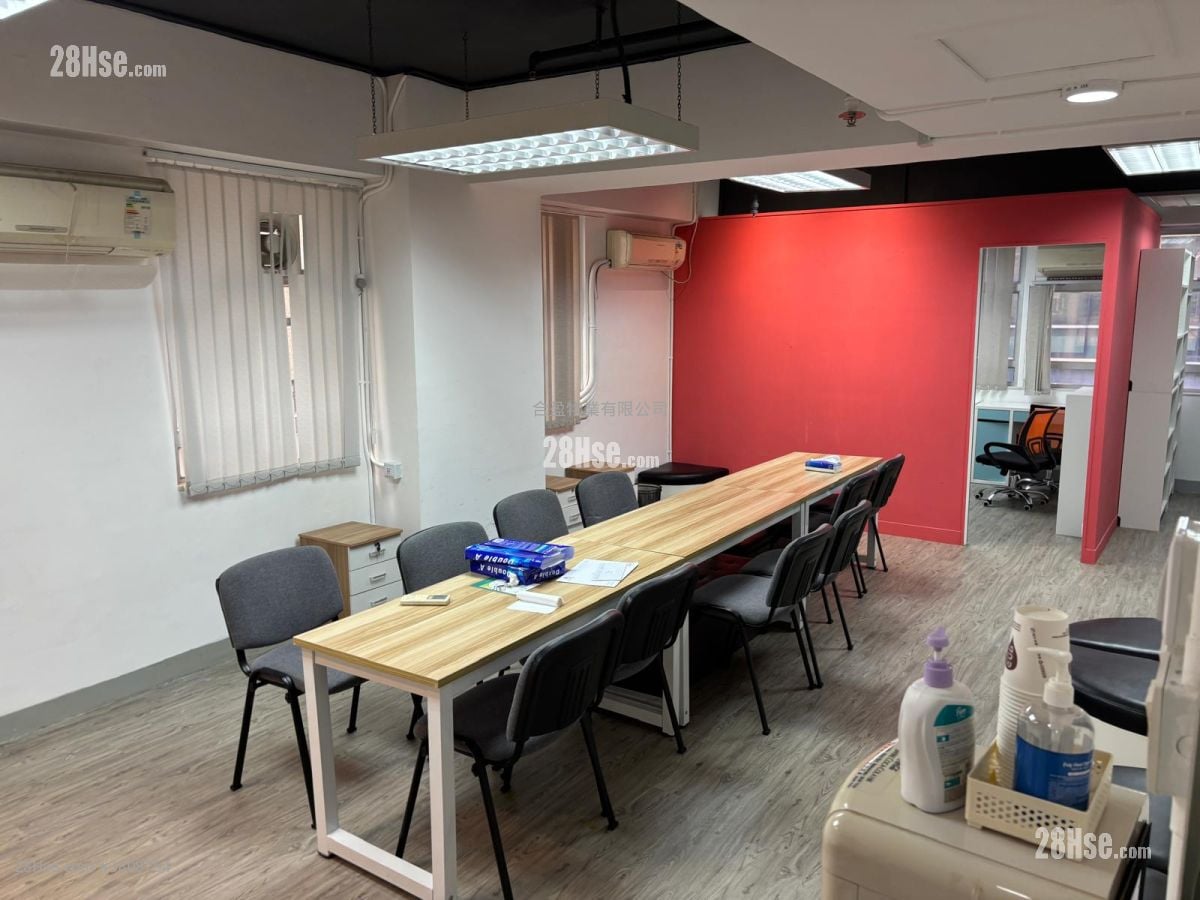 日發大廈 租盤 開放式間隔 590 平方呎