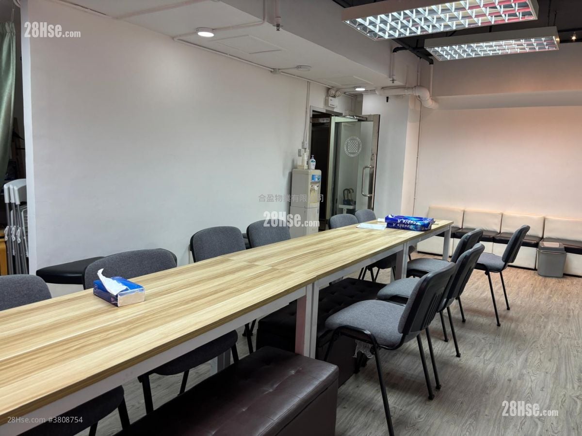 日發大廈 租盤 開放式間隔 590 平方呎