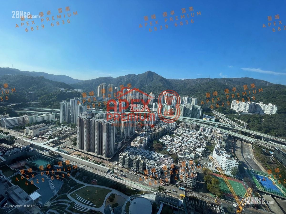 柏傲庄 租盘 2 房 , 1 浴室 350 平方尺