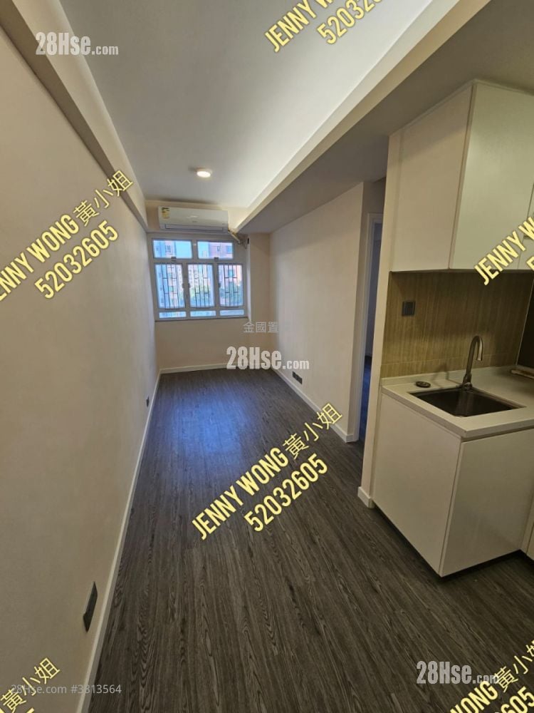 怡興閣 租盤 1 房 , 1 浴室 290 平方呎