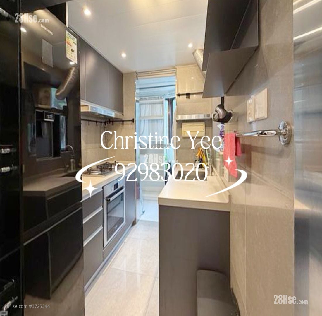 滙翠台 租盤 2 房 , 2 浴室 643 平方呎