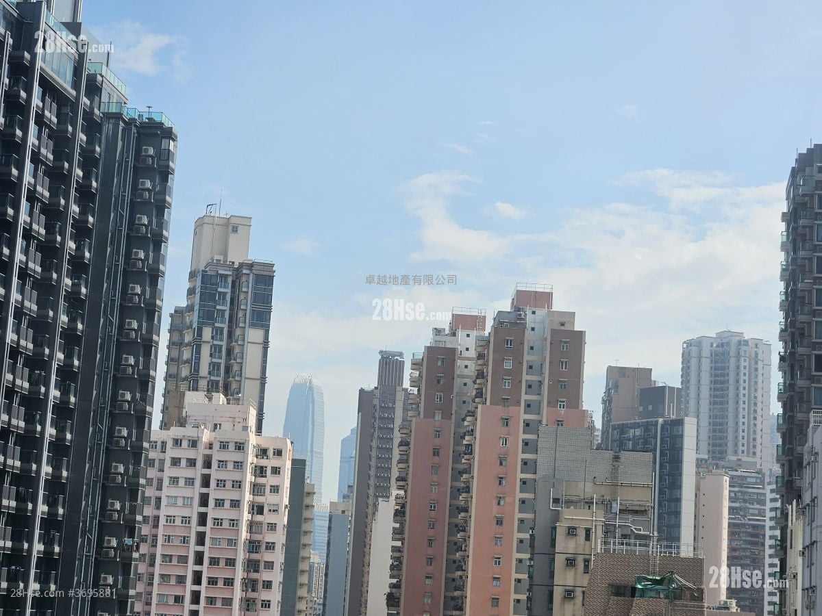 佳景閣 租盤 2 房 , 1 浴室 330 平方呎