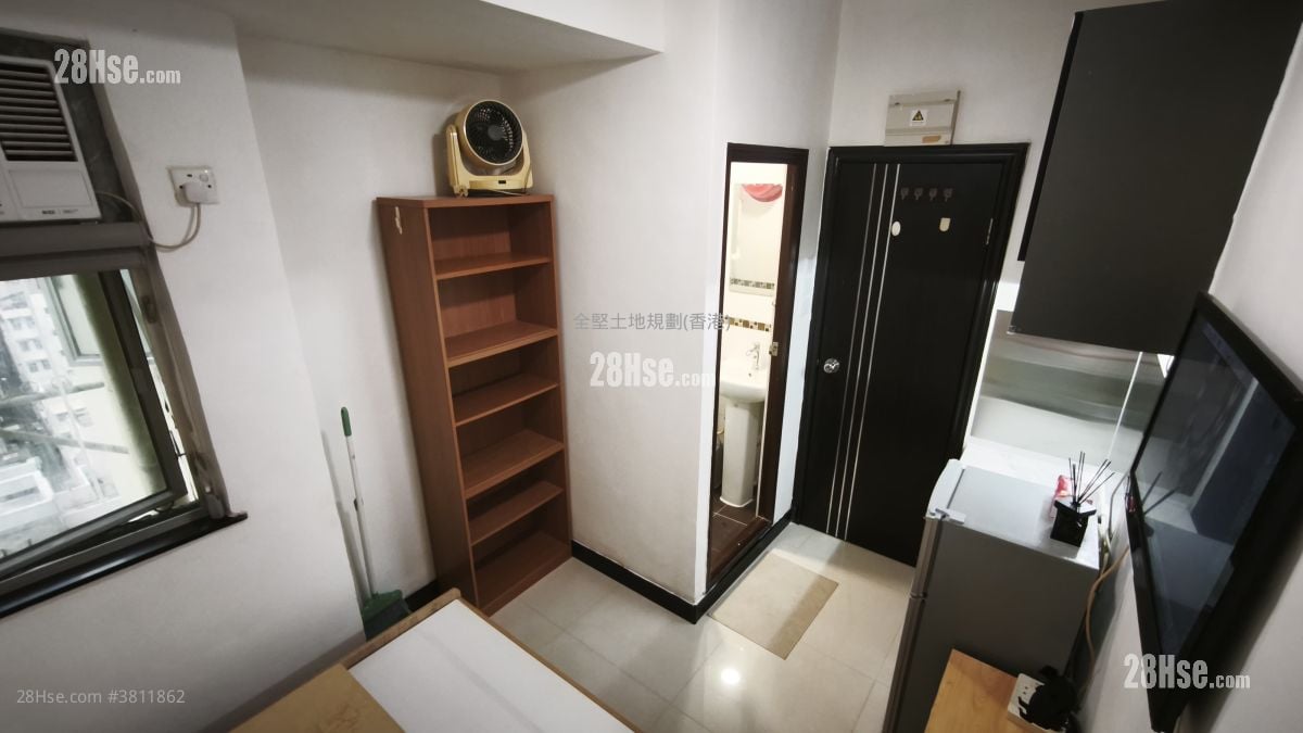 太安楼 租盘 开放式间隔 , 1 浴室 100 平方尺