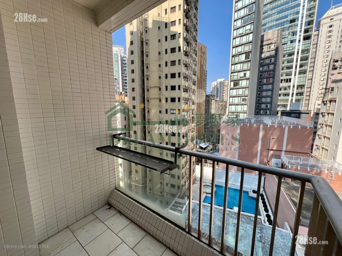 盈峰一号 租盘 2 房 , 1 浴室 568 平方尺