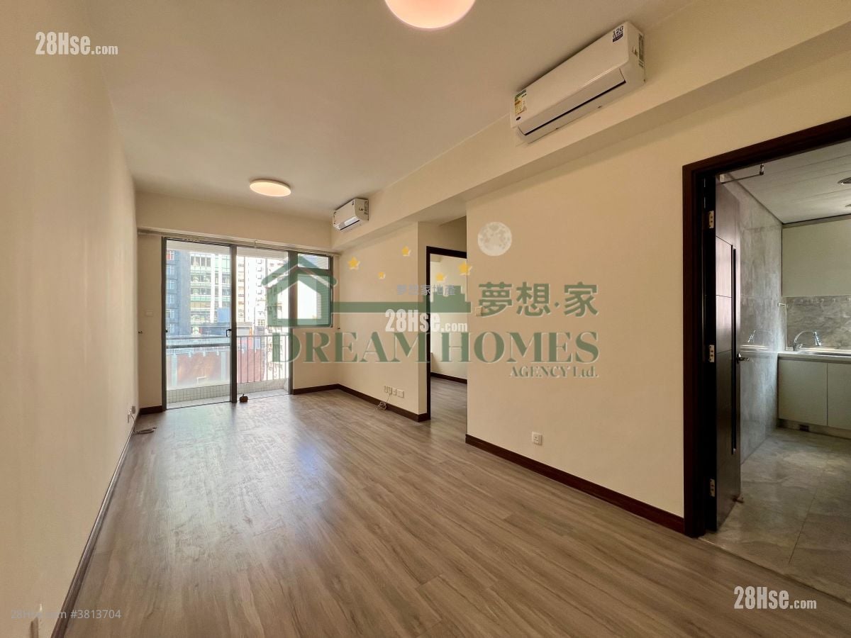 盈峰一号 租盘 2 房 , 1 浴室 568 平方尺