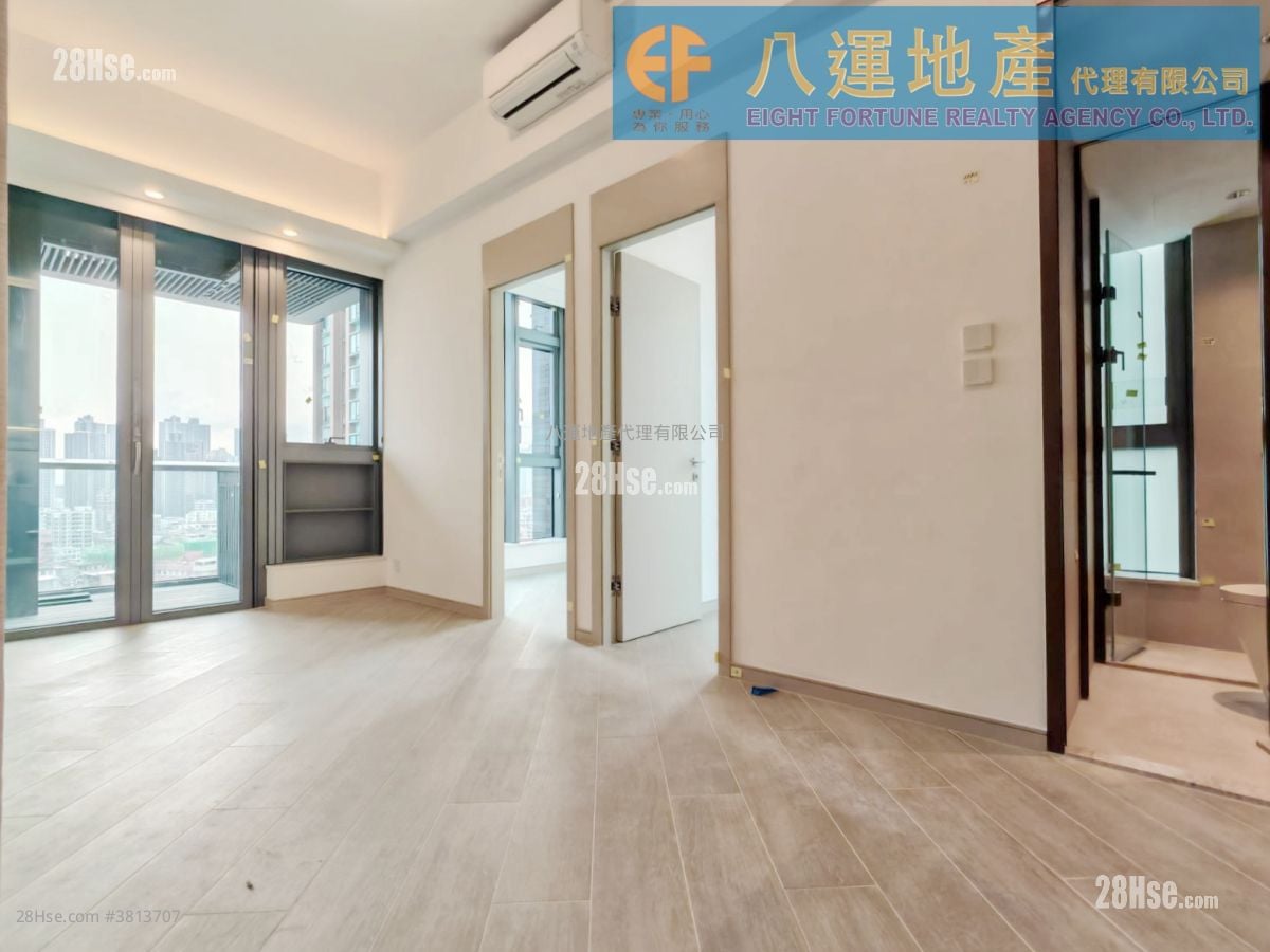 曉柏峰 租盤 2 房 , 1 浴室 365 平方呎