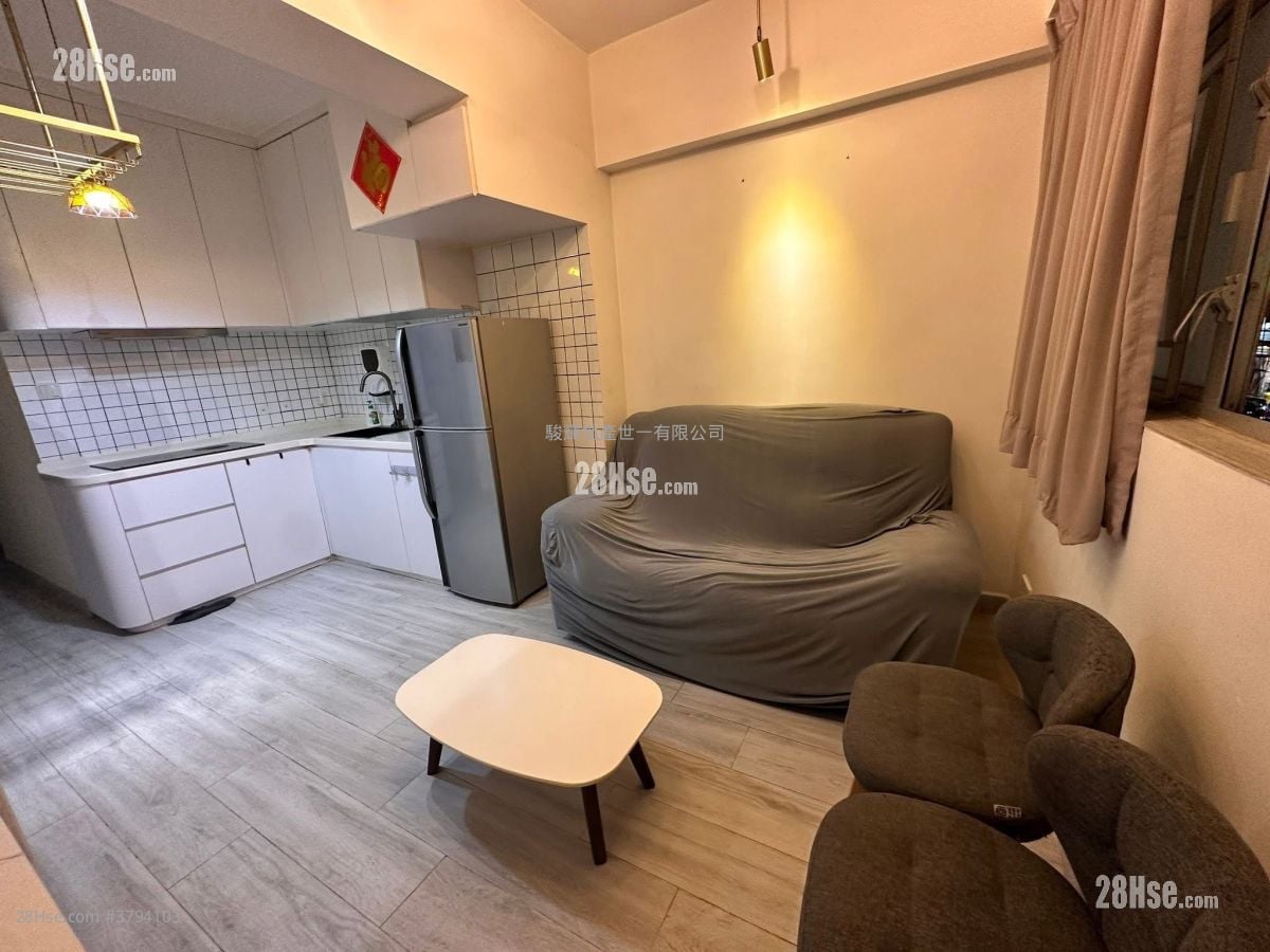 福安楼 租盘 开放式间隔 , 1 浴室 423 平方尺