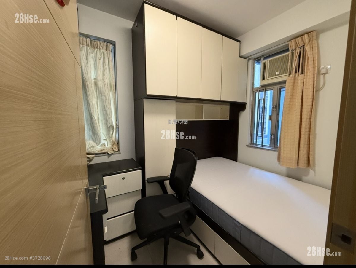 Ka Wing Building Rental 2 Bedrooms , 1 Bathroom 382 ft²