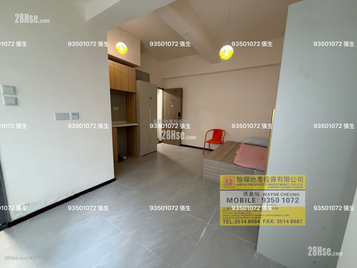 曾榕大厦 租盘 开放式间隔 , 1 浴室 200 平方尺