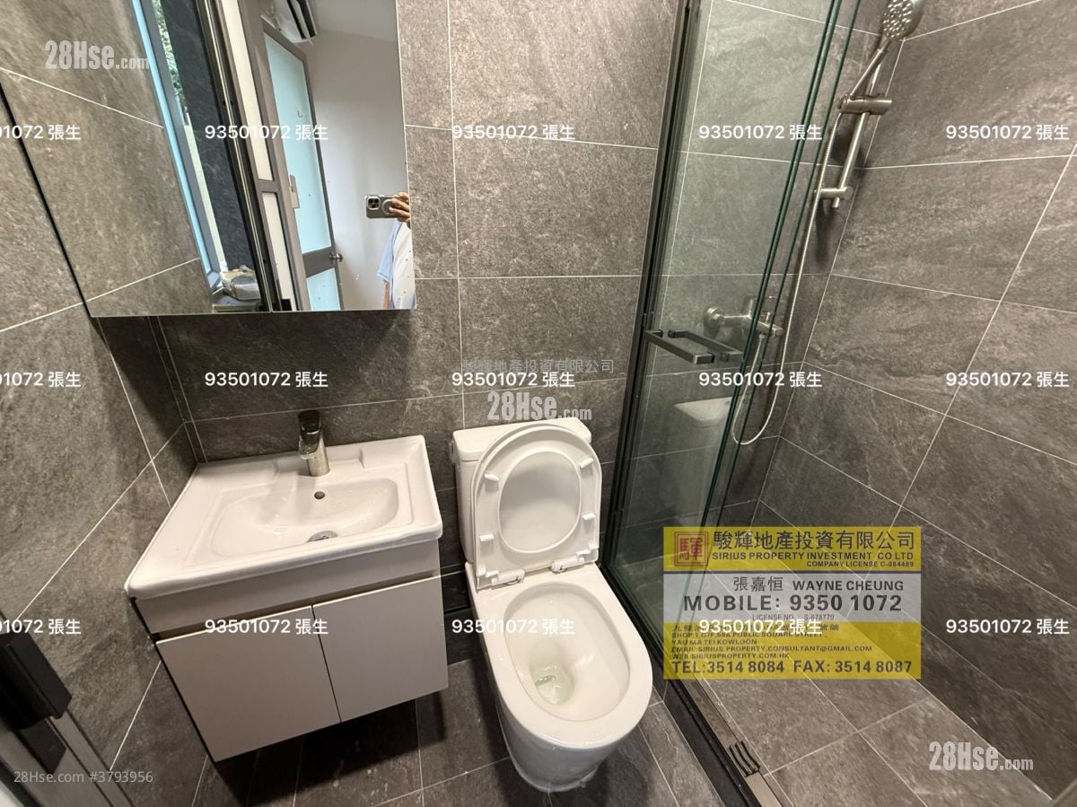 曾榕大厦 租盘 开放式间隔 , 1 浴室 200 平方尺