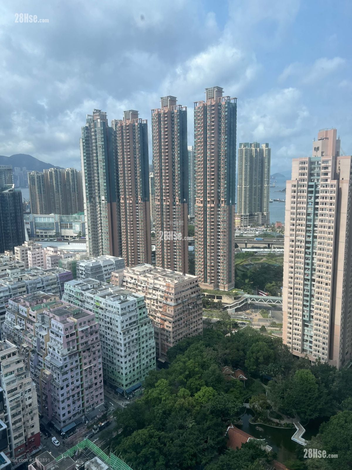 港湾豪庭 租盘 2 房 , 1 浴室 371 平方尺