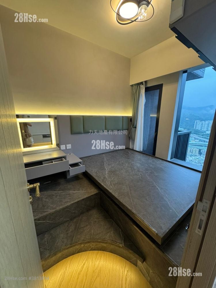 柏傲庄 租盘 2 房 , 1 浴室 500 平方尺