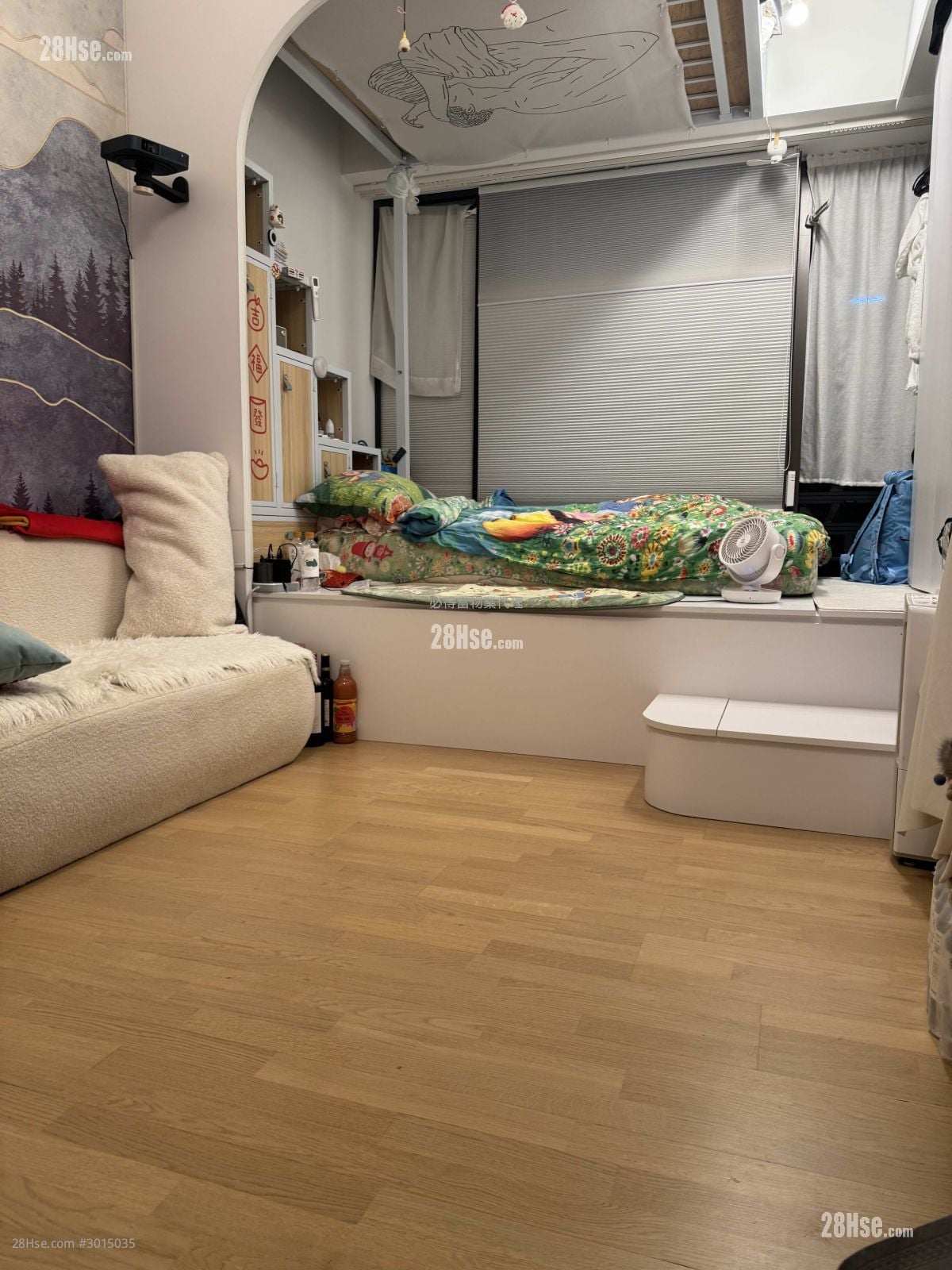 逸瑆 租盘 开放式间隔 , 1 浴室 286 平方尺