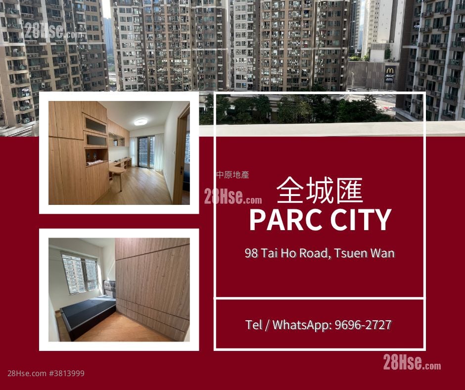 Parc City Sell 1 Bedroom , 1 Bathroom 469 ft²