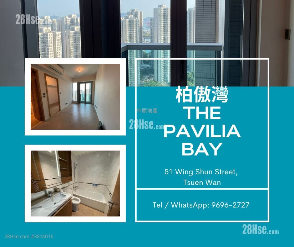 柏傲湾 租盘 1 房 , 1 浴室 347 平方尺