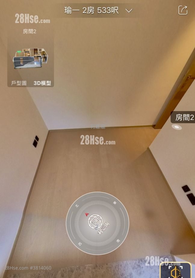 瑜一 售盘 2 房 533 平方尺