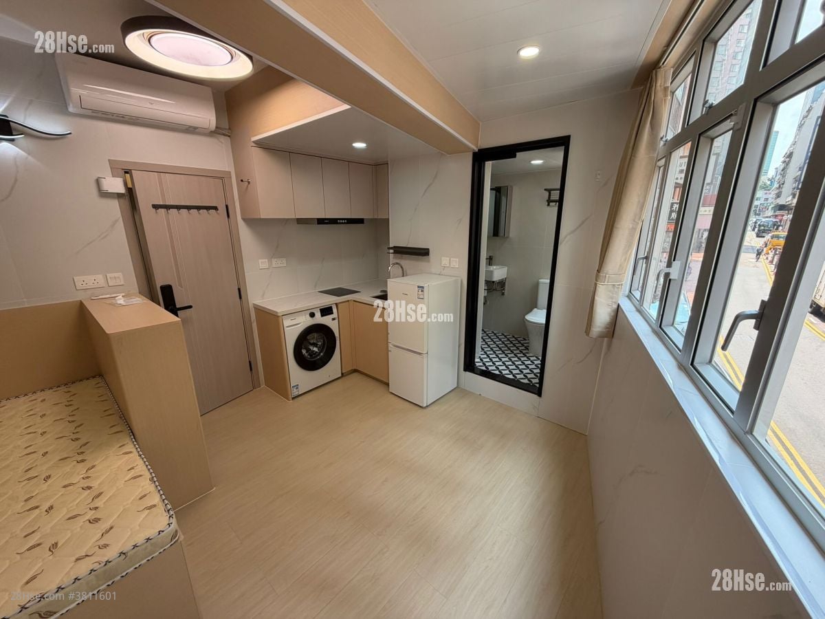 金碧閣 租盤 開放式間隔 , 1 浴室 200 平方呎