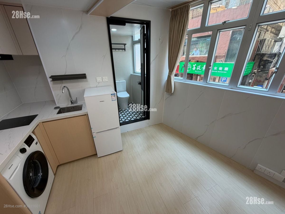 金碧閣 租盤 開放式間隔 , 1 浴室 200 平方呎