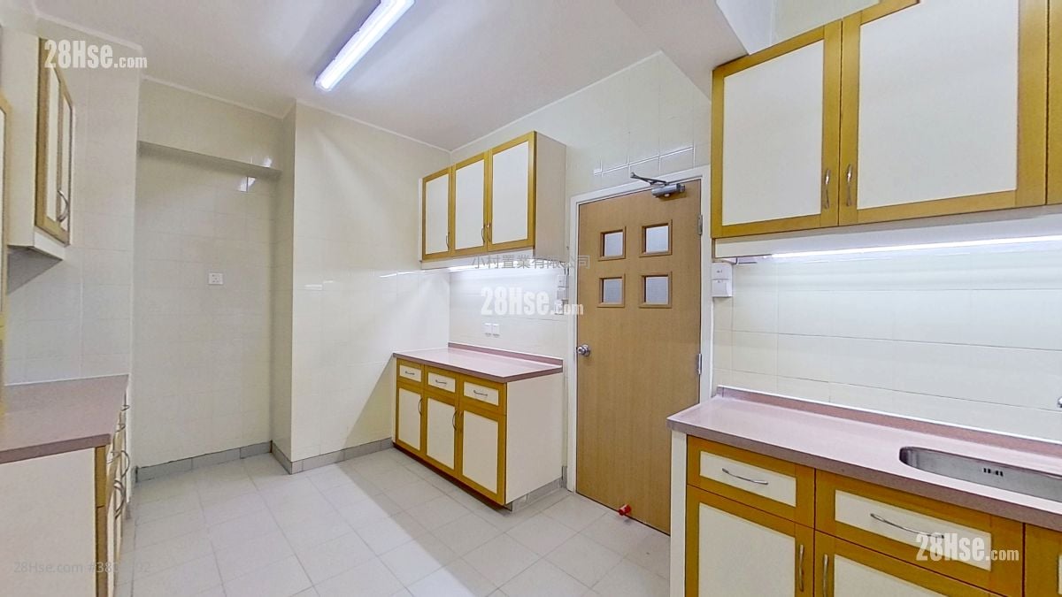 厨房: 仁礼花园 租盘 3 房 , 2 浴室 1,882 平方尺