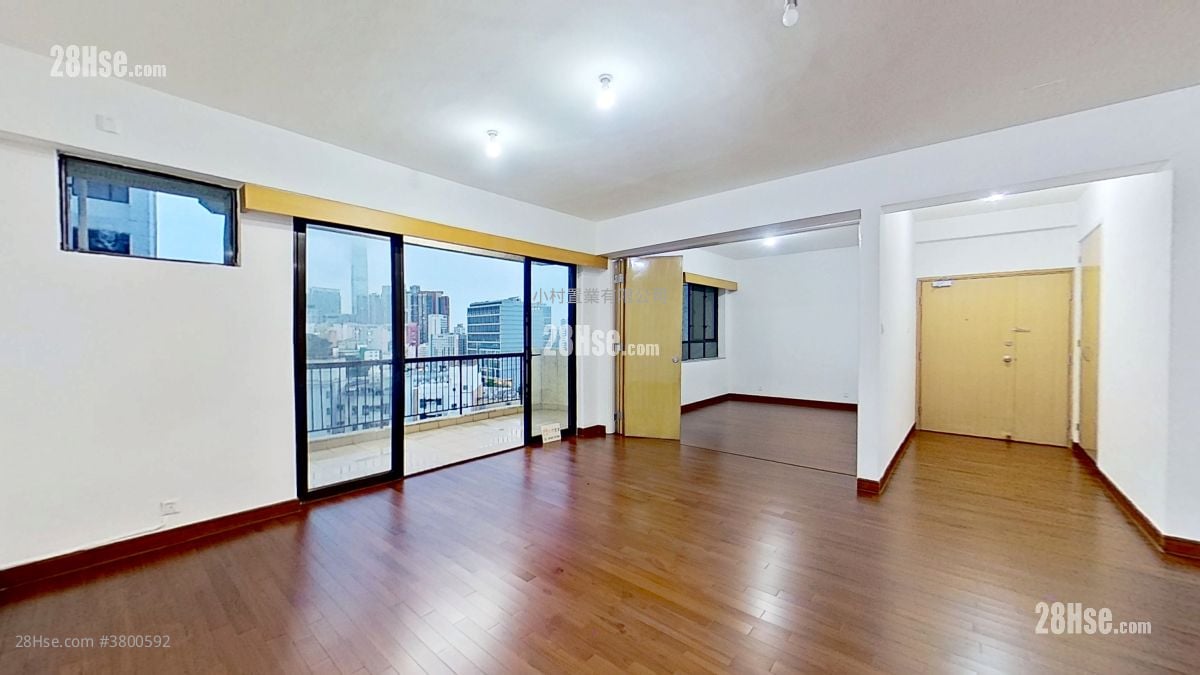 厅: 仁礼花园 租盘 3 房 , 2 浴室 1,882 平方尺