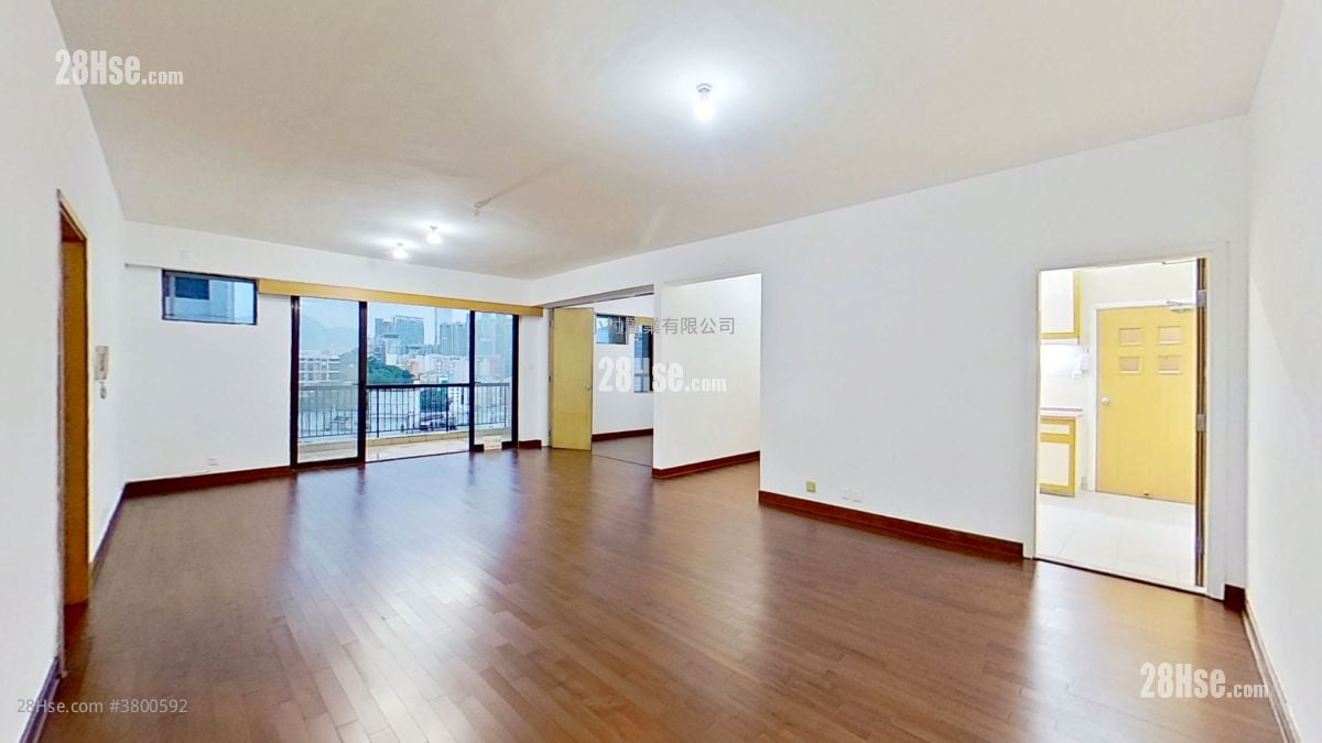 厅: 仁礼花园 租盘 3 房 , 2 浴室 1,882 平方尺