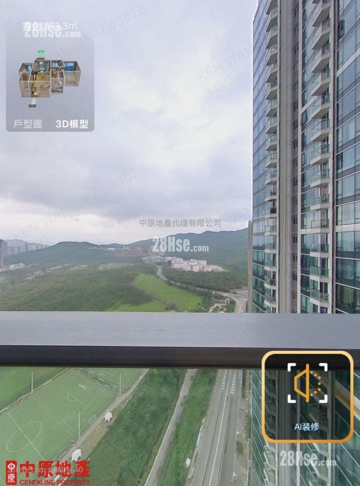 MALIBU 租盘 2 房 , 1 浴室 554 平方尺