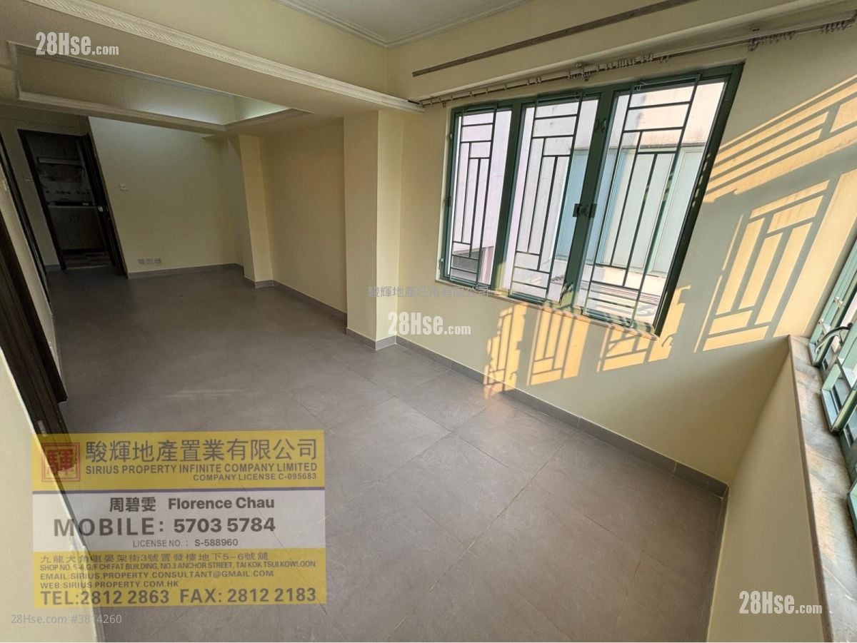 名人居 租盘 3 房 , 1 浴室 512 平方尺