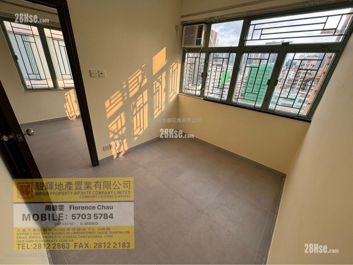 名人居 租盘 3 房 , 1 浴室 512 平方尺