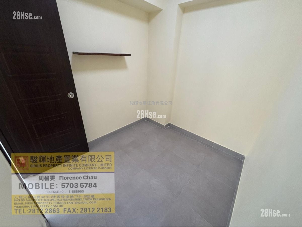 名人居 租盘 3 房 , 1 浴室 512 平方尺