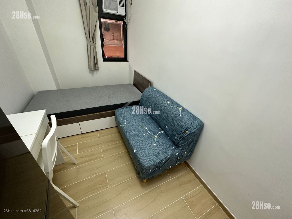 大安大厦 租盘 开放式间隔 , 1 浴室 160 平方尺