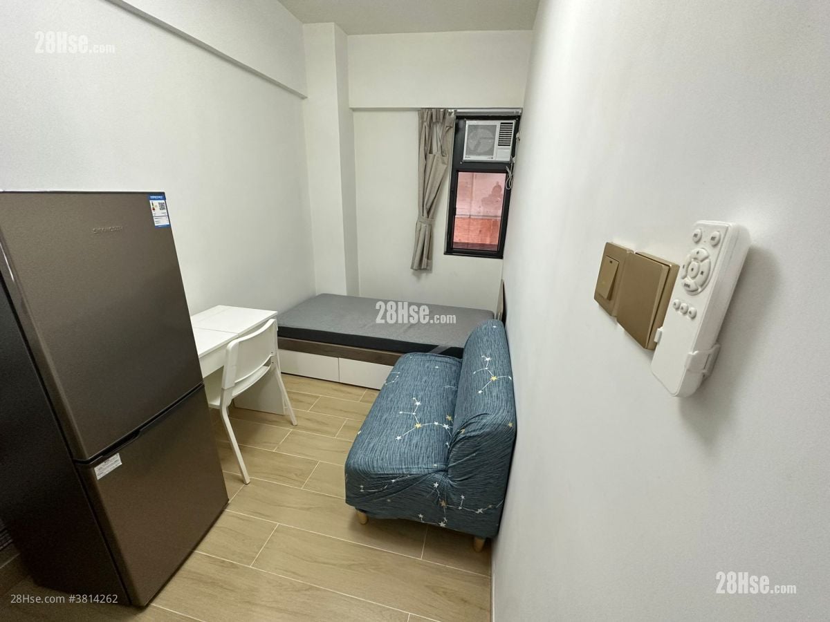 大安大厦 租盘 开放式间隔 , 1 浴室 160 平方尺