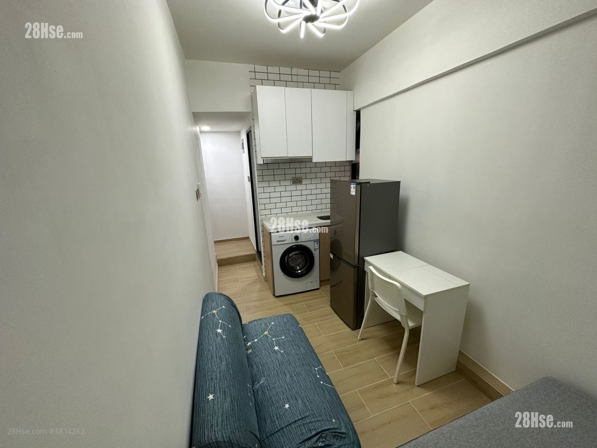 大安大厦 租盘 开放式间隔 , 1 浴室 160 平方尺